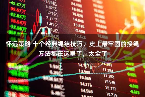 怀远策略 十个经典绳结技巧，史上最牢固的接绳方法都在这里了，太全了